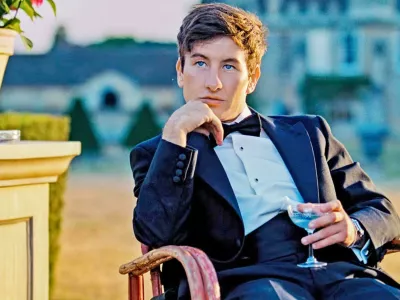 2WKTY26 SALTBURN 2023 Amazon MGM Studios film with Barry Keoghan as Oliver Quick