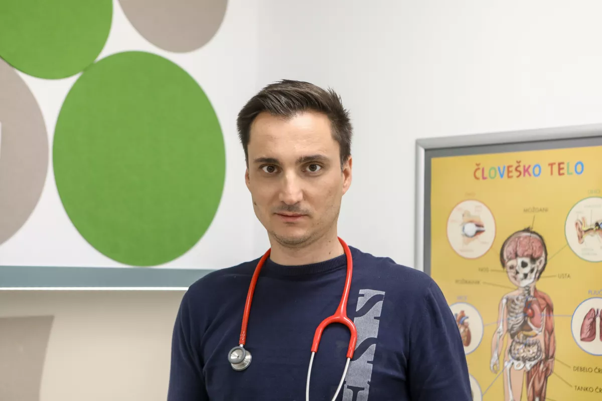 pediater dr. Denis Bas, Denis Baš - 28.11.2019  Klinika Juventina - Pediatrični center Juventina Baby, Vilharjev podhod 7 v Ljubljani //FOTO: Luka Cjuha.