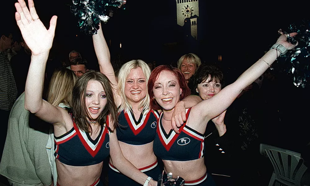 Foxy Teens, Slovenska popevka 2001 / Foto: Bojan Velikonja