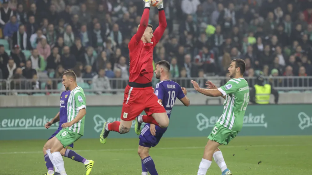 Matevž Vidovšek - 15.10.2022 – nogomet – Olimpija: Maribor, Prva liga Telemacha, 13. krog //FOTO: Jaka Gasar