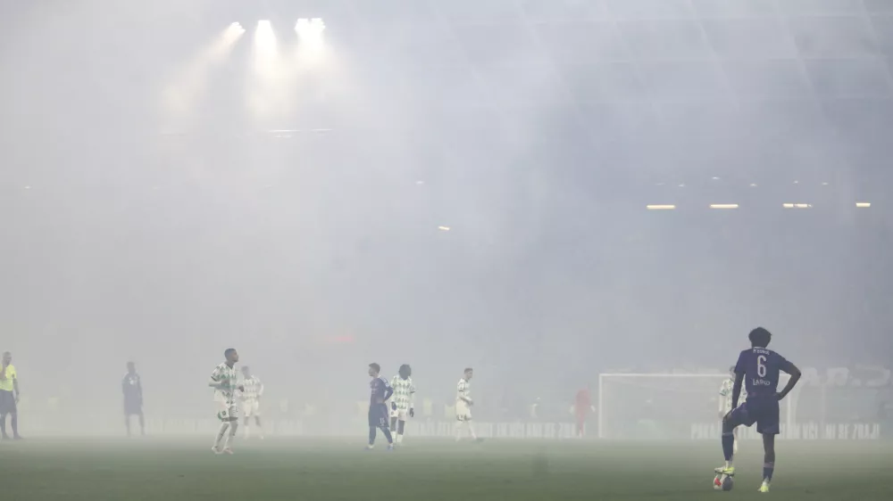 10.11.2024 - nogomet tekma Olimpija - Maribor - stadion Stožice   FOTO: LUKA CJUHA