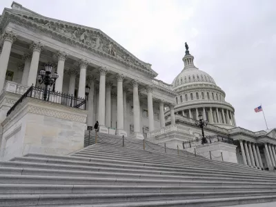 The U.S. Capitol, including the House of Representatives, left, are seen on Thursday, Nov. 14, 2024, in Washington. (AP Photo/Mariam Zuhaib)