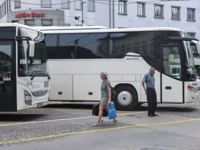 - 12.07.2024 - Avtobusna postaja, Ljubljana  //FOTO: Jaka Gasar