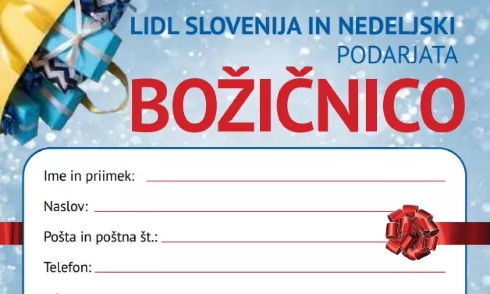 Kupon za akcijo Božičnica