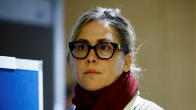 Caroline Darian, the daugther of Frenchwoman Gisele Pelicot, the victim of an alleged mass rape orchestrated by her husband Dominique Pelicot at their home in the southern French town of Mazan, leaves after a hearing in the trial of Dominique Pelicot with 50 co-accused, at the courthouse in Avignon, France, November 19, 2024. REUTERS/Sarah Meyssonnier