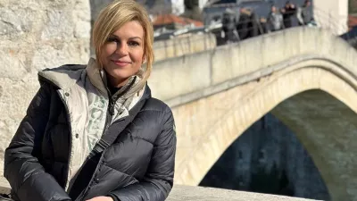 Kolinda Grabar Kitarović pravi, da obstajajo določena pričakovanja, kako bi se morali vesti moški in kako ženske. F instagram