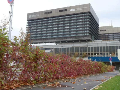 Stavba dunajske bolnišnice. Foto: Profimedia