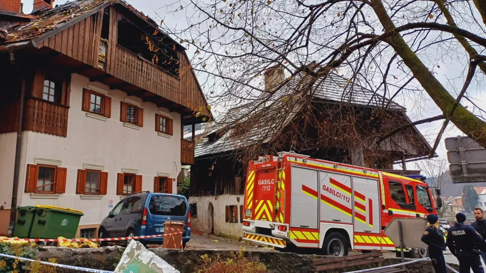 Požar, Tržič, Foto: Tina Jereb