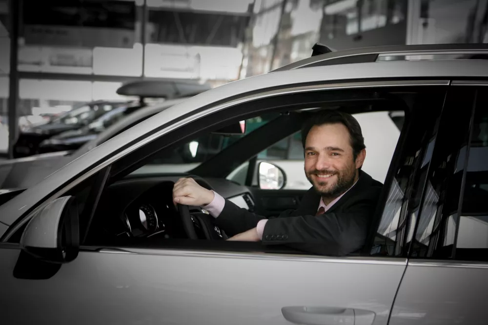 ﻿Danilo Ferjančič, generalni direktor Porsche Slovenija    //FOTO: Bojan Velikonja