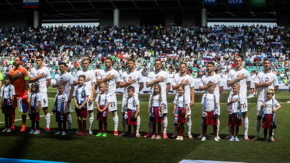 - Reprezentanca.- 08.06.2024. - Prijateljska nogometna tekma pred nastopi na Evropskem nogometnem prvenstvu EURO 2024 v Nemčiji med Slovenijo in Bolgarijo.//FOTO: Bojan Velikonja