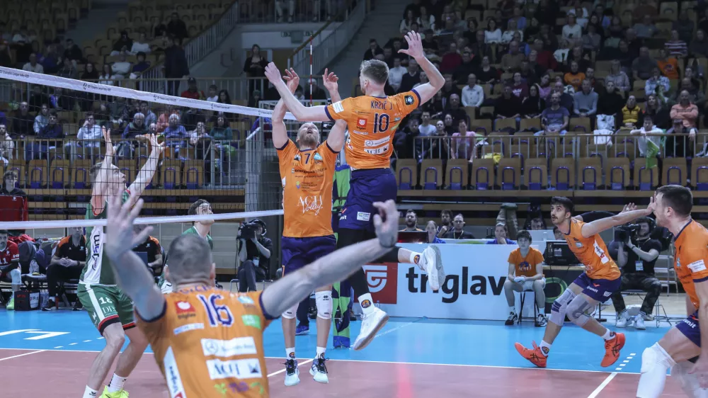 - 04.12.2024 - odbojka - ACH Volley - Noliko v tretjem krogu evropske lige prvakov//FOTO: Jaka Gasar