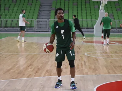 Yogi Ferell<br><br>- 26.09.2022 – Košarkarski klub KK Cedevita Olimpija - trening pred začetkom priprav na novo sezono v regionalni ligi ABA<br><br> <br><br>//FOTO: Nik Erik Neubauer