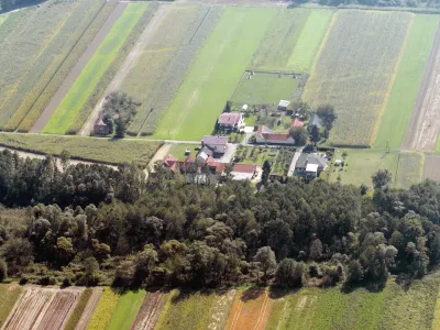 Panorama Prekmurje Mirišče- polje - kmetijsko zemljišče , //FOTO: Bojan Velikonja  OPOMBA: ZA OBJAVO V ČASOPISU DNEVNIK