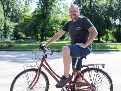 ﻿- 26.07.2018 - Martin Hvastija, športni direktor KZS – Kolesarska zveza Slovenije in selektor kolesarske reprezentance mlajših članov do 23 let  //FOTO: Jaka Gasar