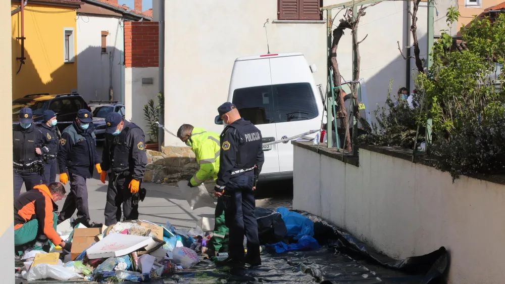 Zločin se je zgodil aprila lani v Markovi ulici v Bertokih nad Koprom.
Foto: Tomaž Primožič/FPA&nbsp;