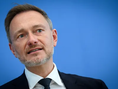 FILED - 05 July 2023, Berlin: German Minister of Finance Christian Lindner presents the government's draft for the 2024 federal budget and the financial plan until 2027 at the Federal Press Conference. Photo: Bernd von Jutrczenka/dpa