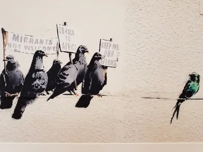 Banksy, razstava Trst