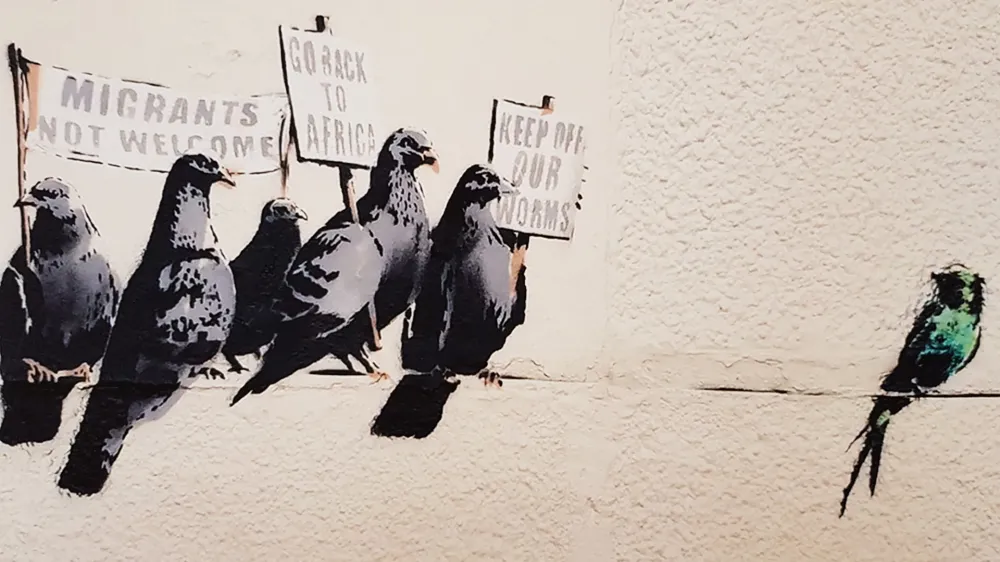 Banksy, razstava Trst