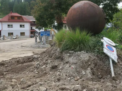 Vodna ujma, Koroška. Črna. Foto: Tatjana Pihlar 