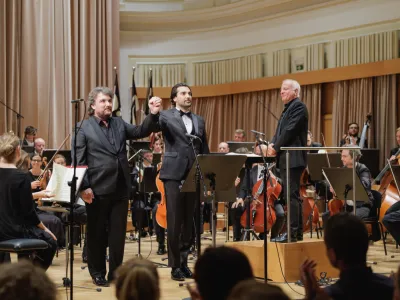 Ljubljana Festival<br><br>Jonathan Tetelman (tenor), Ludovic Tézier (bariton), Orkester Slovenske filharmonije, Marco Boemi (dirigent)<br><br>Ljubljana, Slovenska filharmonija