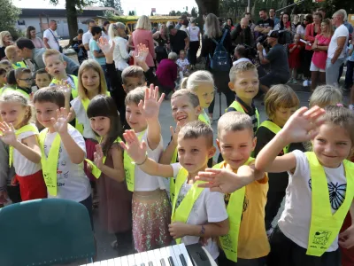 01.09.2023 - osnovna šola Komenda Moste, prvi šolski danFoto: Tomaž Skale