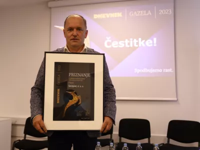 Drugi letošnji finalist za prestižno priznanje slovenska gazela 2023 je postalo podjetje Škerjanc pod vodstvom direktorja Mitje Škerjanca.