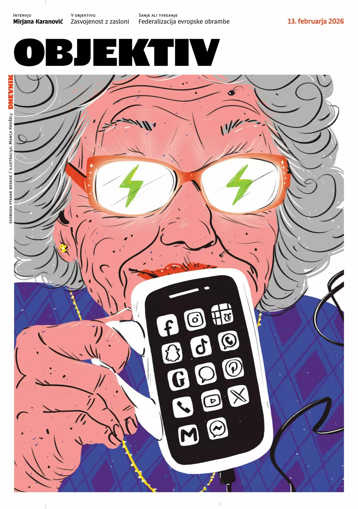 Objektiv naslovnica 13. 2. 2026 / Foto: 