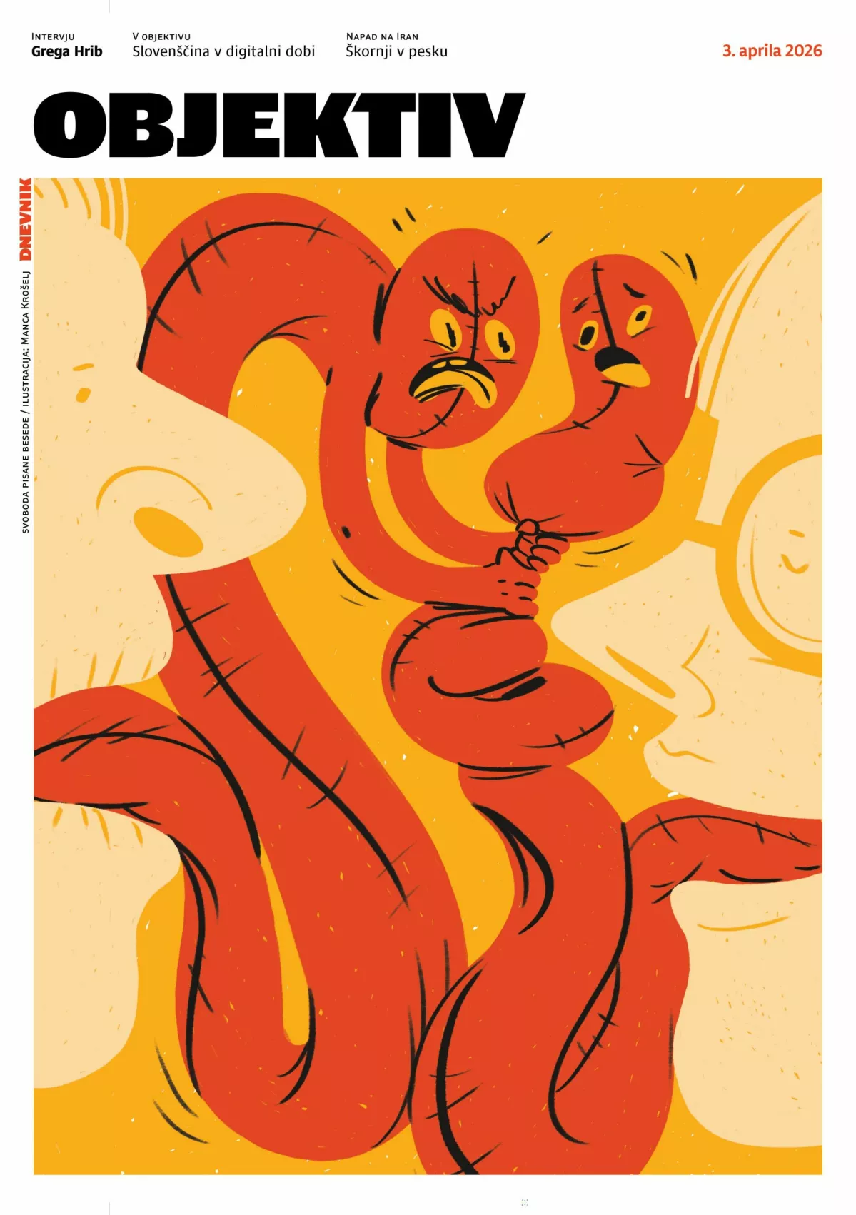 Naslovnica Objektiv 3. 4. 2026 / Foto: 