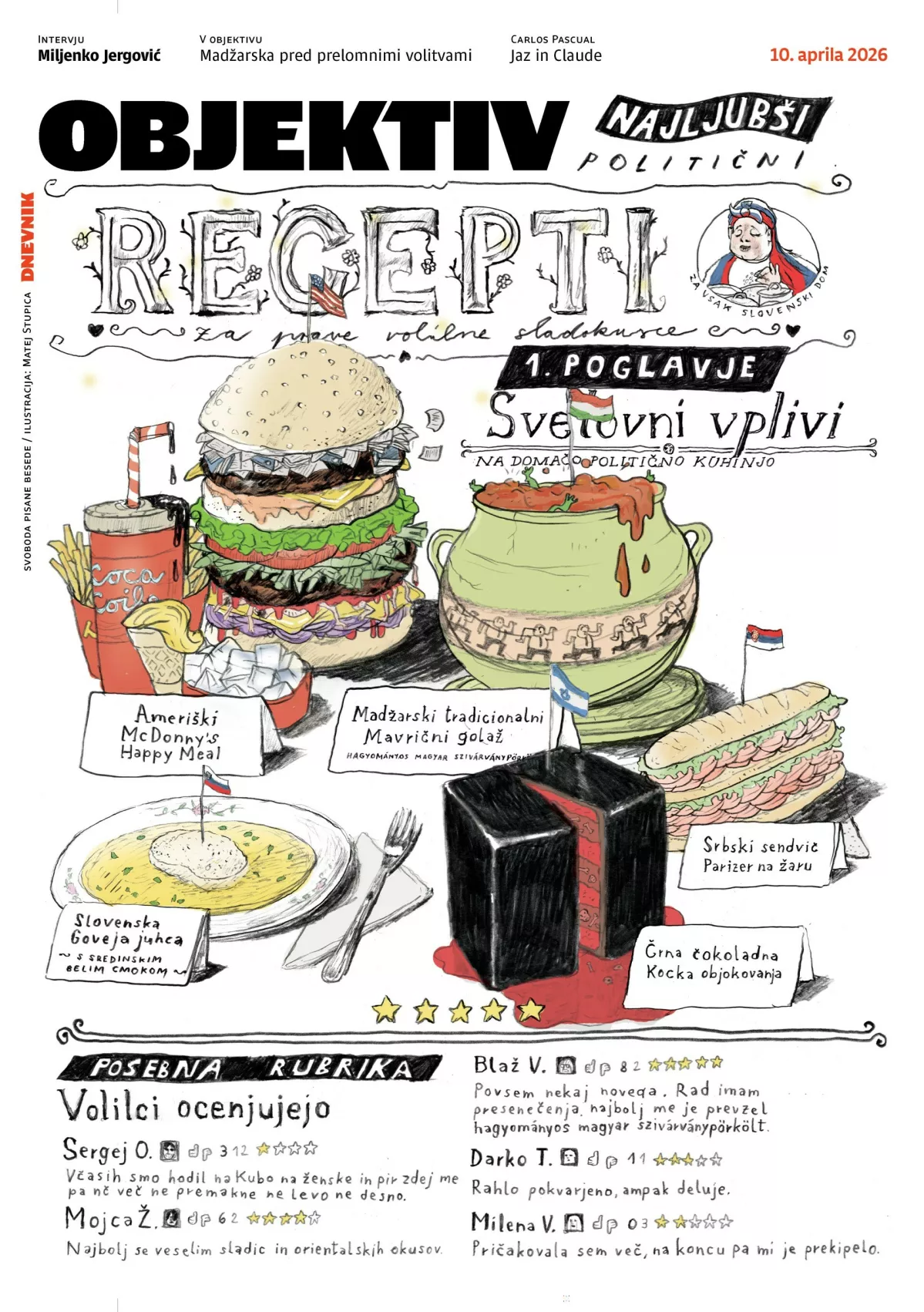 Naslovnica Objektiva, 10. 4. / Foto: Foto