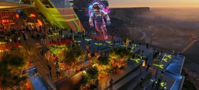 Pictures must credit: Qiddiya Investment Company Details of a performing arts concert venue with indoor and outdoor arenas have been released as part of the continually expanding Saudi Arabia tourism plan. The kingdom had previously announced the resort of Qiddiya as a hub for esports, waterparks and amusement rides plus a Formula One standard race track. It has now unveiled a first-of-its-kind cultural landmark for Saudi. The Qiddiya Performing Arts Centre is being billed as an incubator for young and budding talent from around the globe. The  centre is expected to attract more than 800,000 visitors a  year. It will be host to more than  260 indoor and outdoor performances annually.  Picture supplied by JLPPA,Image: 884946929, License: Rights-managed, Restrictions:, Model Release: no