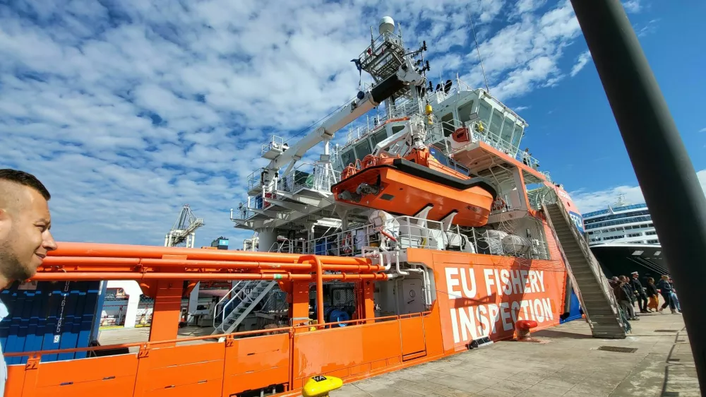 Ribiška inšpekcija v Kopru. Foto: Katja Gleščič