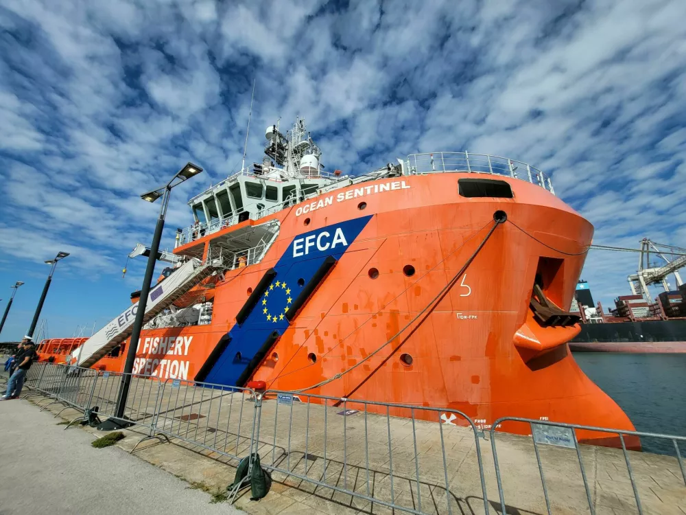 Ribiška inšpekcija v Kopru. Foto: Katja Gleščič