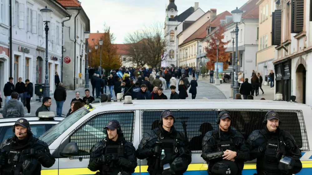 Protest v Novem mestu