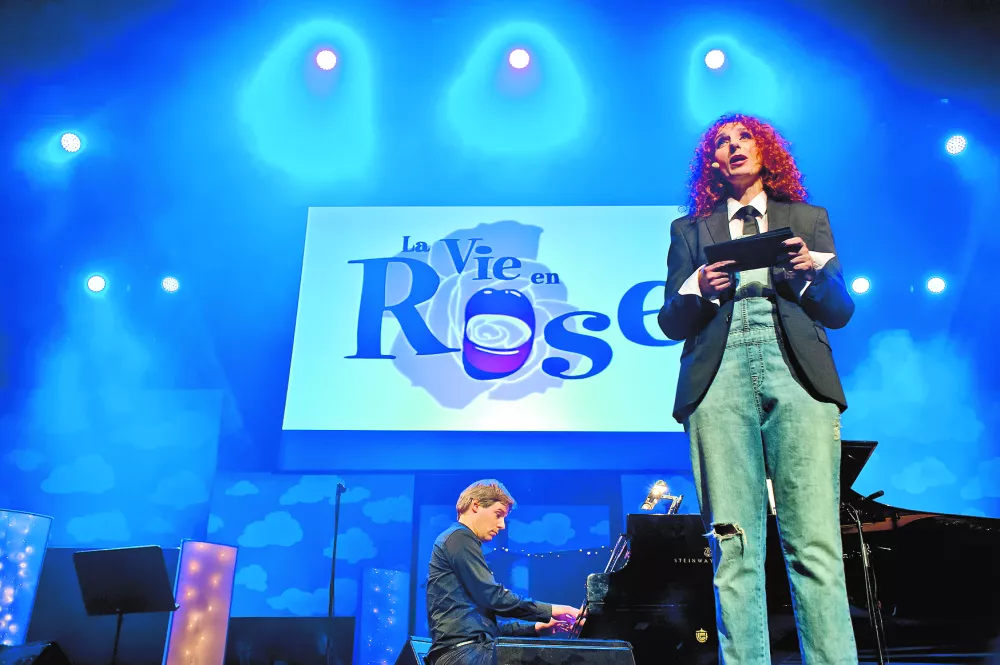 ﻿Vita MavričLa Vie En Rose 2013 - večer šansonov in popevk posvečen 80. letnici Jureta Robežnika  //FOTO: Tomaž Zajelšnik 