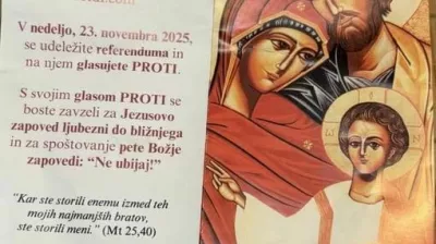 Plakat o glasovanju na referendumu