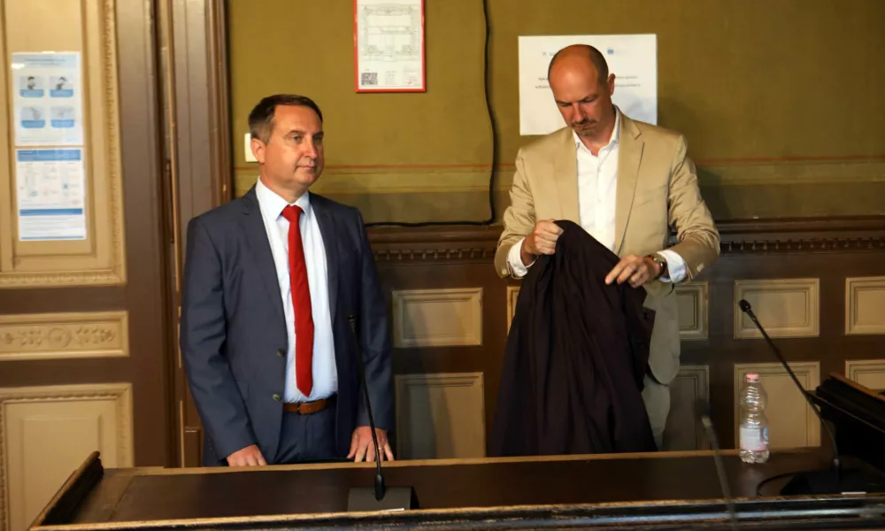 04.07.2024 - sodišče, obtoženi Igor VelovFoto: Tomaž Skale