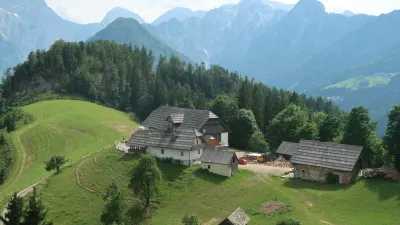 Solčavsko, gorska kmetija. Foto: Tatjana Pihlar 