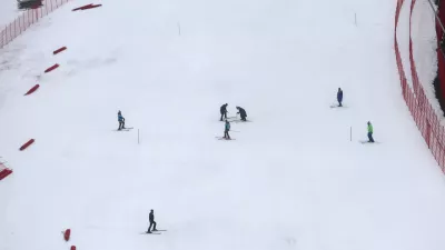 - 06.03. 2024 - priprava proge za odpadli pokal Vitranc, Podkoren //FOTO: Jaka Gasar