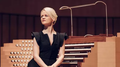 Latvijska organistka in pianistka Iveta Apkalna je zvezda v svetu glasbe. F Ko-Cheng Lin