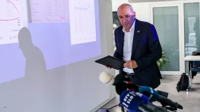 24.03.2026. Tiskovna konferenca SDS o volilnih prevarah. Janez Jan&scaron;a. foto: Bojan Velikonja