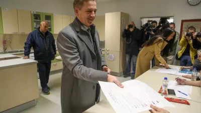 Predsednik vlade Robert Golob22.3.2026 - volitve v državni zbor 2026 - parlamentarne volitve 2026 - voli&scaron;čeFoto: Luka Cjuha