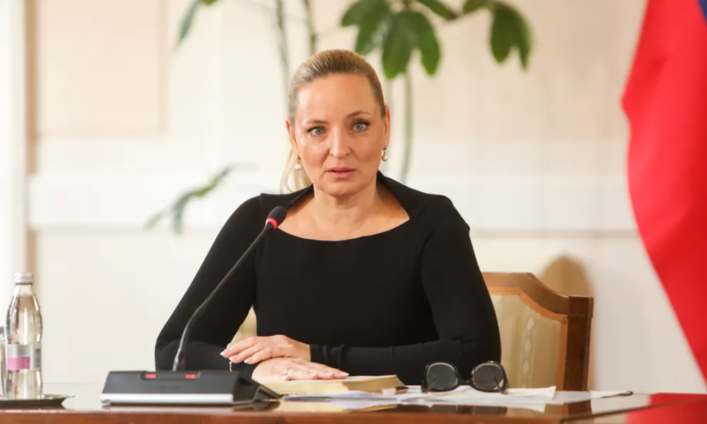 - Katarina Bervar Sternad,- 18.02.2026. - Javna predstavitev kandidatke Katarine Bervar Sternad za predsednico KPK v Predsedni&scaron;ki palači.//FOTO: Bojan Velikonja