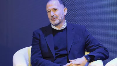 The general manager of Legends in Spain and Portugal, Chus Bueno, during the first edition of Expansi&oacute;n. NOVEMBER 30;2023 Jes&uacute;s Hell&iacute;n / Europa Press 11/30/2023 (Europa Press via AP)