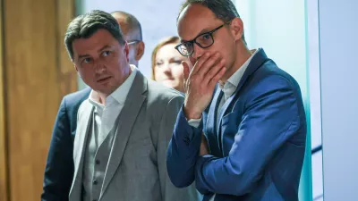 Ljubljana, DZ.Izjava za medije Anzeta Logarja ob izvolitvi podpredsednikov DZ.