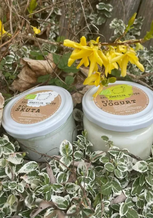 kmetija Vov&scaron;e bio jogurt / Foto: Osebni Arhiv