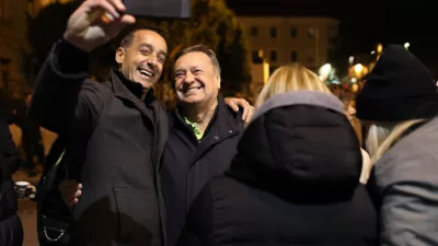 Zoran Janković, aktualni ljubljanski župan je osvojil že šesti mandat  - 20.11.2022 - Lokalne volitve 2022 v Ljubljani - redne volitve župana in članov občinskega sveta -  //FOTO: Bojan Velikonja