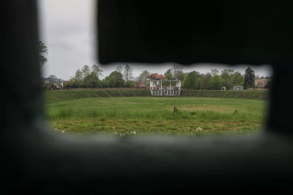 15.4..2026 - Stadion Bežigrad (znan tudi kot Centralni stadion, ali kot Plečnikov stadion) je &scaron;portni stadion za Bežigradom v Ljubljani, ki so ga po zasnovi Jožeta PlečnikaFoto: Luka Cjuha