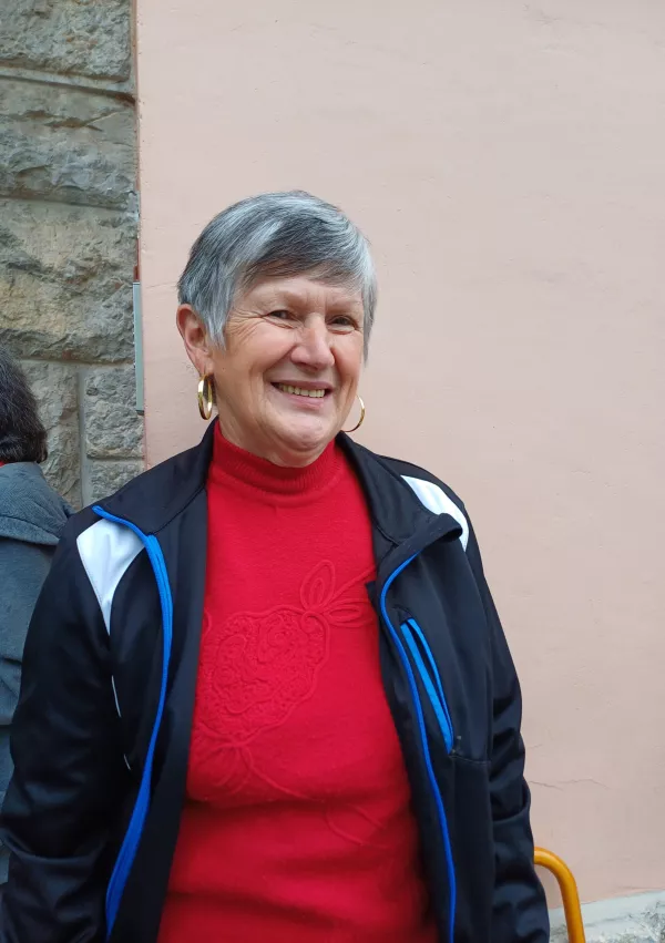 Berta &Scaron;traus, pacientka ZD Cerkno / Foto: Nata&scaron;a Bucik Ozebek