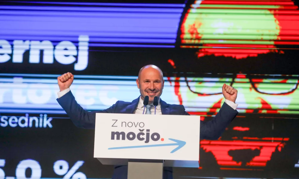 Jernej Vrtovec je novi predsednik Nove Slovenije13.09.2025 - Volilni kongres stranke NSI - Nova Slovenija - PolzelaFoto: Luka Cjuha