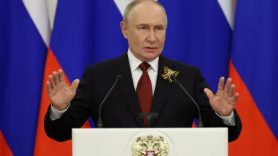 Russian President Vladimir Putin speaks during a press conference in Moscow, Russia May 9, 2026. REUTERS/Ramil Sitdikov/Pool